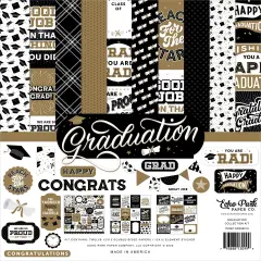 Echo Park Collection Kit 12"X12"-Graduation