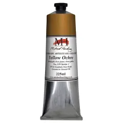 Michael Harding Artists Oil Color - Yellow Ochre, 225 ml tube