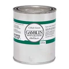 Gamblin Artist's Oil Color - Cobalt Green, 16 oz Can