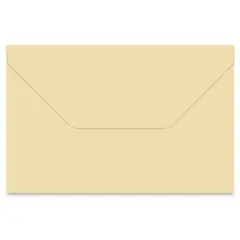 Arturo Envelope - 3-1/2" x 5-1/2", Buttercream, Small Reply, Package of 100