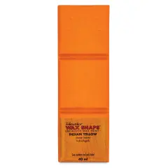 Enkaustikos Wax Snaps Encaustic Paints - Indian Yellow, 40 ml cake