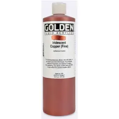 Golden Fluid Acrylics - Iridescent Copper (Fine), 16 ozbottle