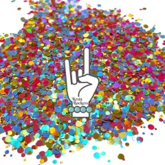 Walk Like an Egyptian Premium Holographic Pixie for Poxy Dot Chunky Glitter Mix