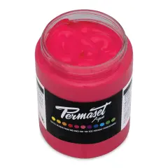Permaset Aqua Fabric Ink - Supercover Glow Red, 300 ml