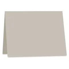 Arturo Folded Card - 5" x 3-1/4", Gray, Small Reply, Package of 100