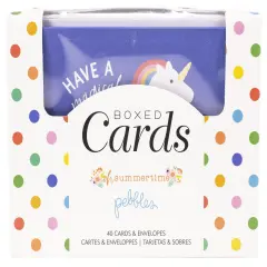 American Crafts A2 Cards W/Envelopes (4.375"X5.75") 40/Box-Oh Summertime