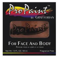 Graftobian Pro Paint Face and Body Paint - Clockwork Copper, 30 ml