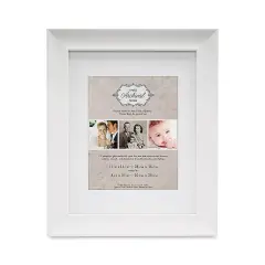 MCS Archival Series Frame - White, 11" x 14" w/8" x 10" Mat