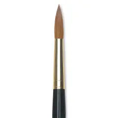 Da Vinci Maestro Kolinsky Brush - Full Belly Round, Short Handle, Size 12