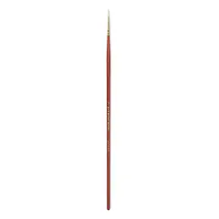 Blick Master Bristle Brush - Long Filbert, Long Handle, Size 0