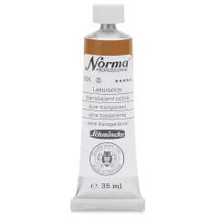 Schmincke Norma Professional Oil Paint - Translucent Ochre, 35 ml, Tube