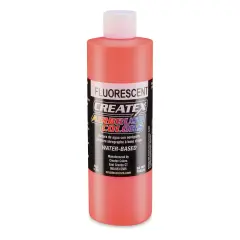 Createx Airbrush Color - 16 oz, Fluorescent Orange