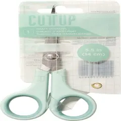 Cutup Fine Tip Craft Scissors 5.5"-Mint