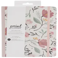 AC Point Planner Perfect Bound Planner 6"X8"-Floral - Dot Grid - 120 Sheets