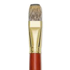 Blick Master Synthetic Brush - Bright, Long Handle, Size 22