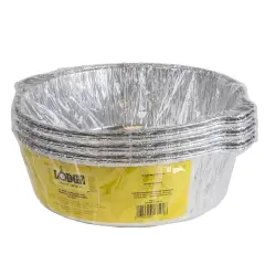 Lodge Camp Dutch Oven Recyclable Aluminum Foil Liners 12" Pack of 12