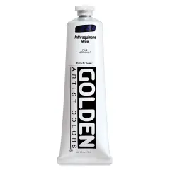Golden Heavy Body Artist Acrylics - Anthraquinone Blue, 5 oz Tube