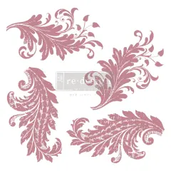 Redesign Decor Stamp - Royal Flourish 12"x12" (4 pcs)