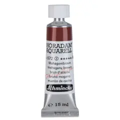 Schmincke Horadam Aquarell Watercolor - Mahogany Brown, 15 ml tube