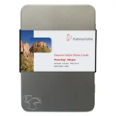 Hahnem&uuml;hle Photo Rag Inkjet Photo Cards - 5.8" x 8.3", Pkg of30