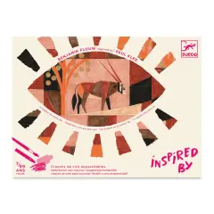 Djeco Inspired By Desert Watercolor Wax Crayons Kit