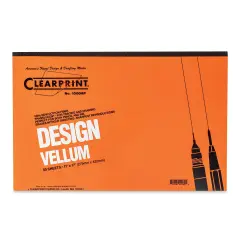 Clearprint 1000H Drafting Vellum Pad - 11" x 17", 50 Sheets