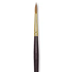 Da Vinci Harbin Kolinsky Brush - Sharp Round, Short Handle, Size 4