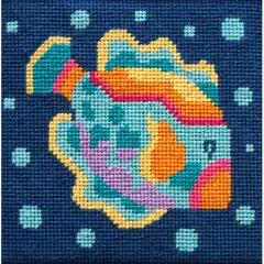 Fish - Needlepoint Kit Multicolor