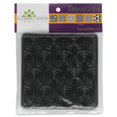 Cedar Canyon Rubbing Plates - Set of 6, Triangles