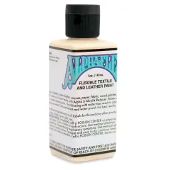 Alpha6 AlphaFlex Textile and Leather Paint - Ivory, 147 ml, Bottle