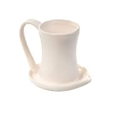 Bandwagon Ceramic Bacon Cooker Cup Microwave Kitchen Gadget Oven Safe Less Grease Save