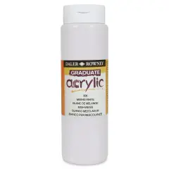 Daler-Rowney Graduate Acrylics - Mixing White, 500 ml bottle
