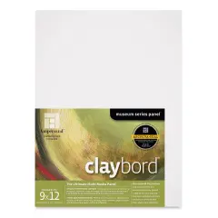 Ampersand Claybord - 9" x 12", 3/4" Cradled