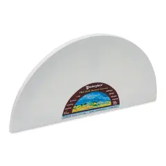 Masterpiece Tahoe Cotton Canvas Shape - Half Round, 10" x 20"