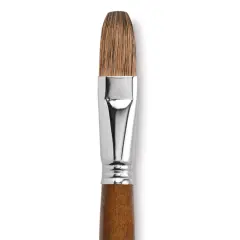 Escoda Versatil Brush - Flat, Size 20, Long Handle
