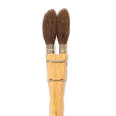 Da Vinci Double Squirrel Brush - Pointed Round, Size 1.5
