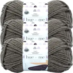 (Pack of 3) Lion Brand Hue & Me Yarn-Terra