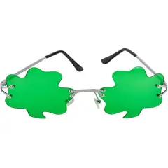 St. Patricks Day Green Shamrock Irish Clover Sunglasses