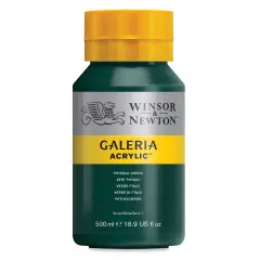 Winsor & Newton Galeria Flow Acrylics - Phthalo Green, 500 ml tube