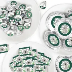 Big Dot of Happiness Koala Cutie - Bear Birthday Party and Baby Shower Candy Favor Sticker Kit - 304 Pieces