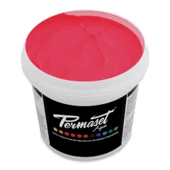 Permaset Aqua Fabric Ink - Supercover Glow Red, Liter