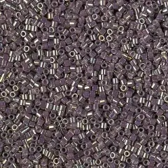 Miyuki Delica Bead 15/0, DBS1011, Metallic Dusty Mauve Gold Iris