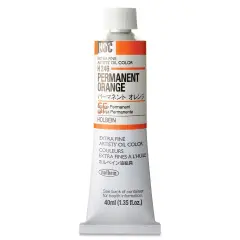 Holbein Artists' Oil Color - Permanent Orange, 40 ml tube
