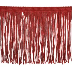 Belagio Chainette Fringe, 4" Wide, 10-Yard Bolt, Red