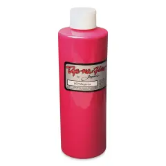 Jacquard Dye-Na-Flow Fabric Color - Magenta, 8 oz bottle