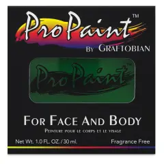 Graftobian Pro Paint Face and Body Paint - Mantis Green, 30 ml
