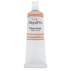 CAS AlkydPro Fast-Drying Alkyd Oil Color - Perinone Orange, 70 ml tube