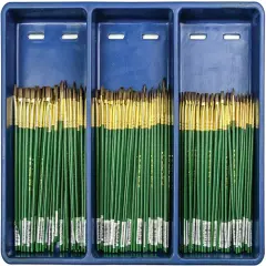 Royal & Langnickel(R) Natural Camel Hair Brush Assortment-144pc Display