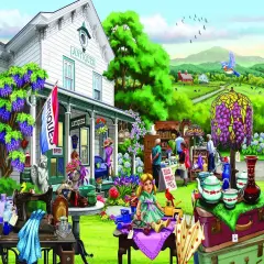 Sunsout Gone Antique-ing 1000 pc Jigsaw Puzzle 63092