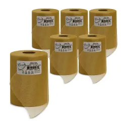 Premium Shiny Tulle Spool of 6-inch X 100 Yards Light Gold